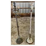 2 - Antique Floor Lamps