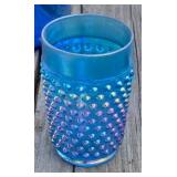 Imperial Hobnail Carnival Glass Tumbler