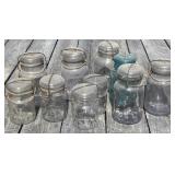 Glass Top Canning Jars