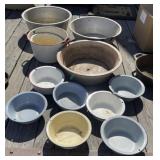 Granite & Aluminum Dish Pans