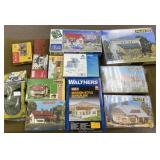 Large Lot of HO Buildings and Houses