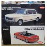2 - 1/18 Scale BMW Diecast Cars