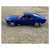 Hot Wheels Red Line Blue Mustang