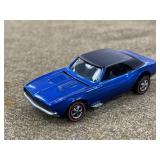 Hot Wheels Red Line Blue Camaro