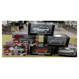 6 - 1/43 Scale Model Cars