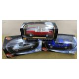 Hot Wheels and Maisto 1/18 Scale Cars