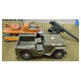 Pressed Steel Crawler & Tonka Jeep