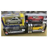 4 - 1/24 Scale Diecast Models