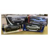4 - 1/18 Scale Diecast Cars