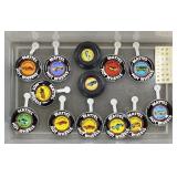 13 - Red Line Hot Wheels Buttons