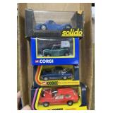 Corgi and Solido Diecast Cars