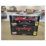 2 - 1/18 Scale Ferrari Hot Wheels