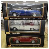 3 - Maisto 1/18 Scale Diecast Cars