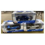 3 - Maisto 1/24 Scale Diecast Models
