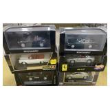 6 - 1/43 Scale Diecast Cars