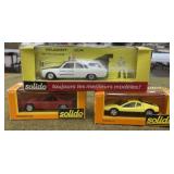 3 - Solido Diecast Cars