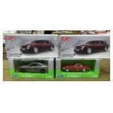 4 - 1/24 Scale Premium Diecast Models