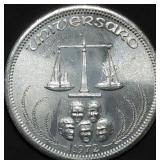 1972 1oz Silver International Trade Unit Gem BU