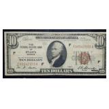 1929 $10 National Currency Atlanta GA Nice Note