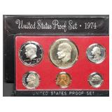 1974 US Mint Proof Set w/ Ike Dollar