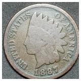 1887 Indian Head Cent