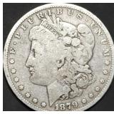 1879 Morgan Silver Dollar