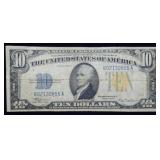 1934 A $10 North Africa Silver Certificate WW2