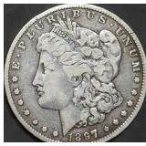 1897-O Morgan Silver Dollar, Better Date