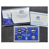 1999 Statehood Quarter Proof Set MIB