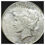 1923-S Peace Silver Dollar