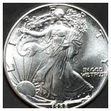 1988 1oz Silver Eagle BU
