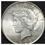 1923 Peace Silver Dollar