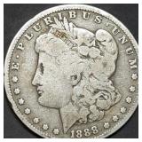 1888 Morgan Silver Dollar