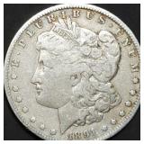 1891-O Morgan Silver Dollar