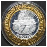 Vintage .999 Silver Strike Casino Token .61oz