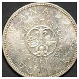 1964 Canada 80% Silver Dollar BU
