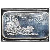 Vintage 1 Troy Oz .999 Silver Bar