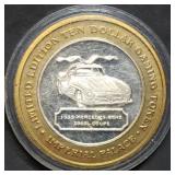 Vintage .999 Silver Strike Casino Token .61oz