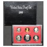 1980 US Mint Proof Set w/ SBA Dollar