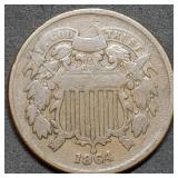 1864 Two Cent Piece