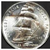 1 Troy Oz .999 Silver Round USS Constitution