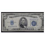 1934 D $5 Silver Certificate Nice Note