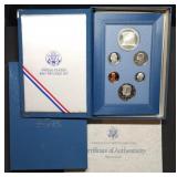 1987 US Mint Prestige Proof Set with Silver