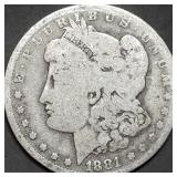1881-O Morgan Silver Dollar