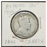 1906 Canada 50 Cents Silver Half Dollar