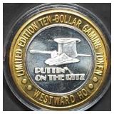 Vintage .999 Silver Strike Casino Token .61oz