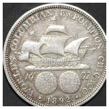 1892 Columbian Expo Silver Half Dollar