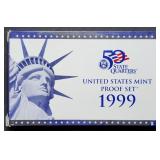 1999 US Mint Proof Set MIB
