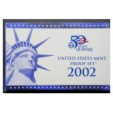 2002 US Mint Proof Set MIB
