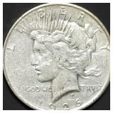 1926-D Peace Silver Dollar